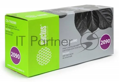 Картридж лазерный Cactus CS-TN2090 черный (1000 стр.) для Brother HL-2130R/DCP-7057