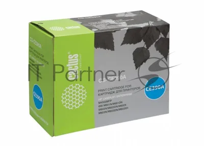 Картридж лазерный Cactus CS-CE390A черный (10 000 стр.) для HP LJ M4555/M601/M602/M603