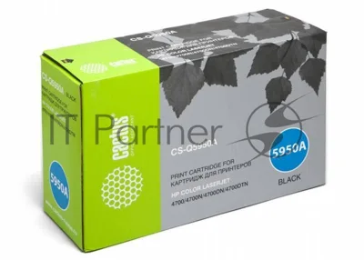 Картридж лазерный Cactus CS-Q5950A черный (11000 стр) для HP Color LaserJet 4700