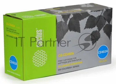 Картридж лазерный Cactus CS-CE402A желтый (6000 стр.) для HP CLJ Color M551 series