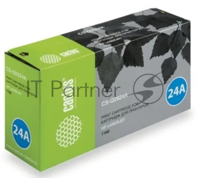 Картридж лазерный Cactus CS-Q2624A черный (2500 стр.) для HP LaserJet 1150