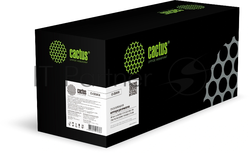 Тонер Картридж Cactus CS-CB381A голубой для HP CLJ MFP CM6030/CM6040;CP6015 (21000стр.)