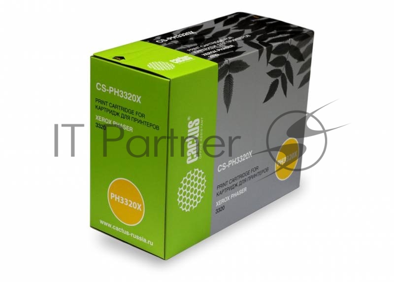 Картридж лазерный Cactus CS-PH3320X (106R02306) черный (11000 стр.) для Xerox 3320