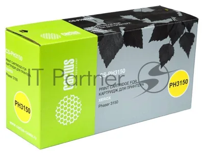 Картридж лазерный Cactus CS-PH3150 (109R00747) черный (5000 стр.) для Xerox Phaser 3150, 3150b, 3150n, 3151