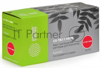 Картридж лазерный Cactus CS-TK1110BK черный (2500 стр.) для Kyocera Mita FS 1020MFP/1040/1120MFP