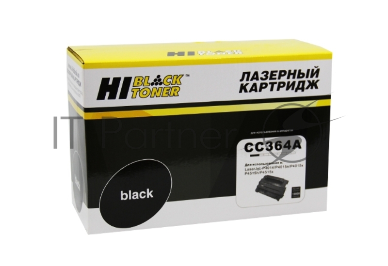 Расходные материалы Hi-Black CC364A Картридж (Hi-Black) для LJ P4014/P4015n/P4015x/P4515n/P4515x Black с чипом, 10000 стр.