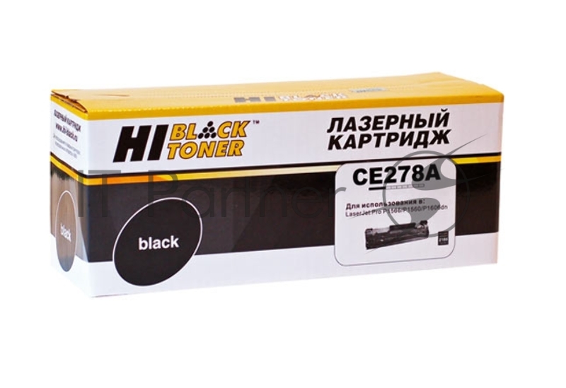 Картридж CE278A Hi-Black для LJ Pro P1566/P1560/P1606dn Black c чипом