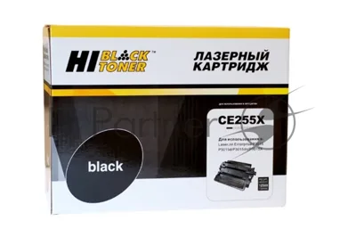 Расходные материалы Hi-Black CE255X Картридж Hi-Black для принтеров LaserJet P3015, черный, 12500 стр.