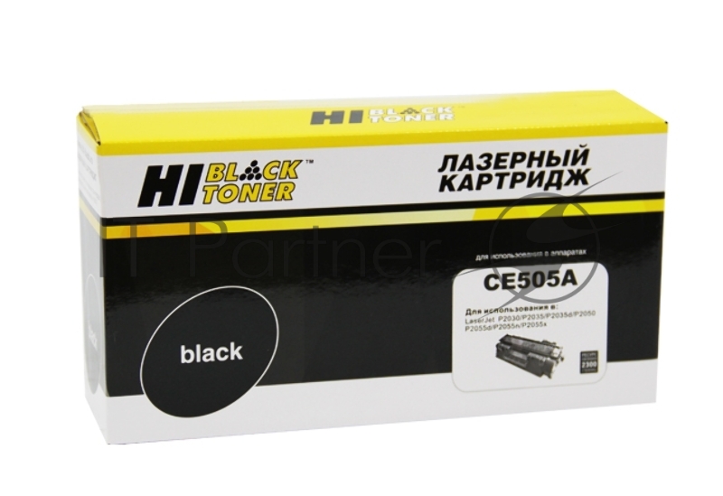 Расходные материалы Hi-Black CE505A Картридж для LJ P2055/P2035, Canon №719 (2300 стр.)