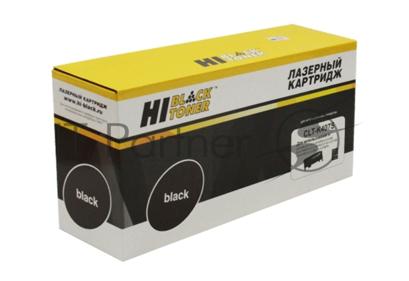 Расходные материалы Hi-Black CLT-K407S Картридж для Samsung CLP320/320N/CLX-3185/3185N/FN Bk с чипом