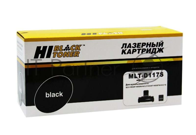 Расходные материалы Hi-Black MLT-D117S Картридж для Samsung SCX-4650/4650N/4655F/4655FN (Hi-Black), 2,5К