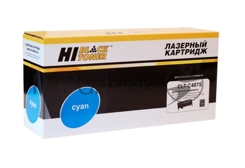 Расходные материалы Hi-Black CLT-C407S(CLP320/325C) Картридж для Samsung CLP320/320N/CLX-3185/3185N/FN C с чипом