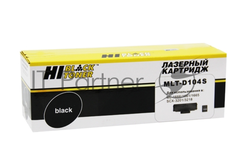 Картридж лазерный для ML-1660/1665/1666/1661/SCX-3200/3205 (Hi-Black) MLT-104S, с чипом