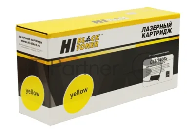 Расходные материалы Hi-Black CLT-Y406S Картридж для Samsung CLP-360/365/368/CLX-3300/3305/3307, Y, 1500 стр.