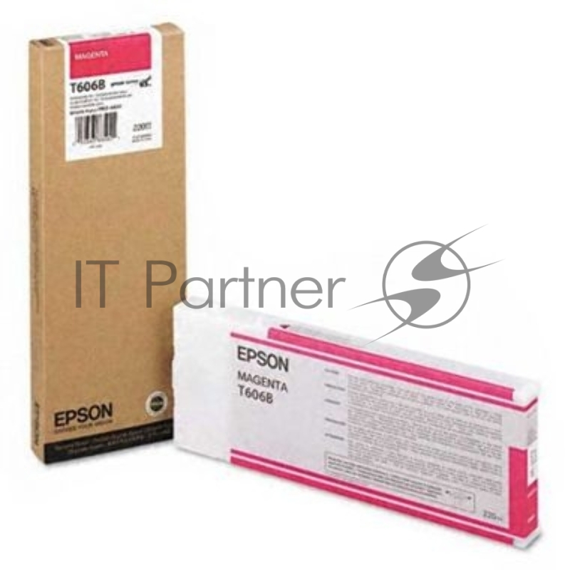 Картридж струйный Epson C13T606B00 пурпурный (220 мл) для Stylus Pro 4800