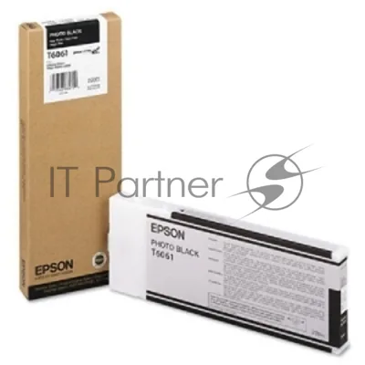 Картридж струйный Epson C13T606100 фото черный (220 мл.) для Stylus Pro 4880