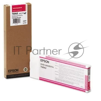 Картридж струйный Epson C13T606300 яркопурпурный для Stylus Pro 4880