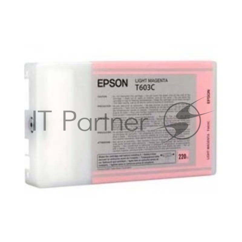Картридж струйный Epson C13T603C00 светло-пурпурный (220 мл) для Epson St Pro 7800/9800