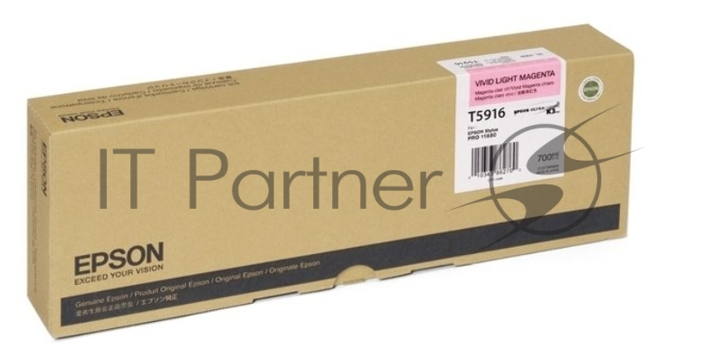 Картридж струйный Epson C13T591600 пурпурный для I/C SP-11880
