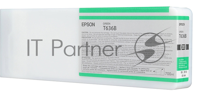Картридж струйный Epson C13T636B00 зеленый (700 мл) для Stylus Pro 7900/9900