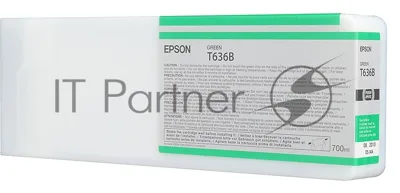 Картридж струйный Epson C13T636B00 зеленый (700 мл) для Stylus Pro 7900/9900