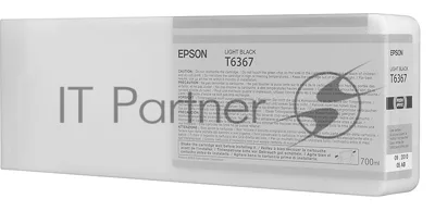 Картридж струйный Epson C13T636700 серый (700 мл) для Stylus Pro 7700, 7890, 7900, 9700, 9890, 9900, WT7900