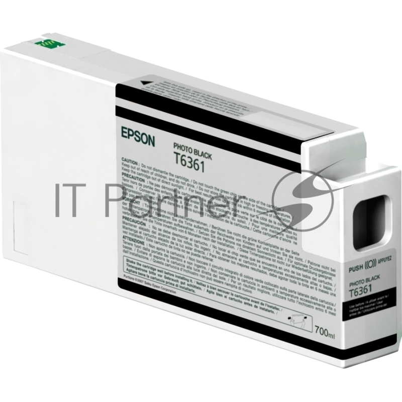 Картридж струйный Epson C13T636100 фото черный (700 мл) для Stylus Pro 7900/9900