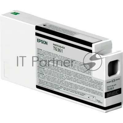 Картридж струйный Epson C13T636100 фото черный (700 мл) для Stylus Pro 7900/9900