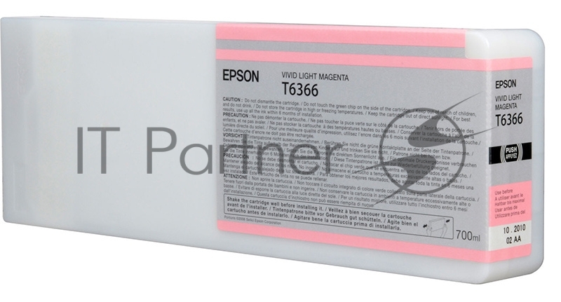 Картридж струйный Epson C13T636600 светло-пурпурный (700 мл) для Epson St Pro 7900/9900