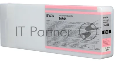 Картридж струйный Epson C13T636600 светло-пурпурный (700 мл) для Epson St Pro 7900/9900