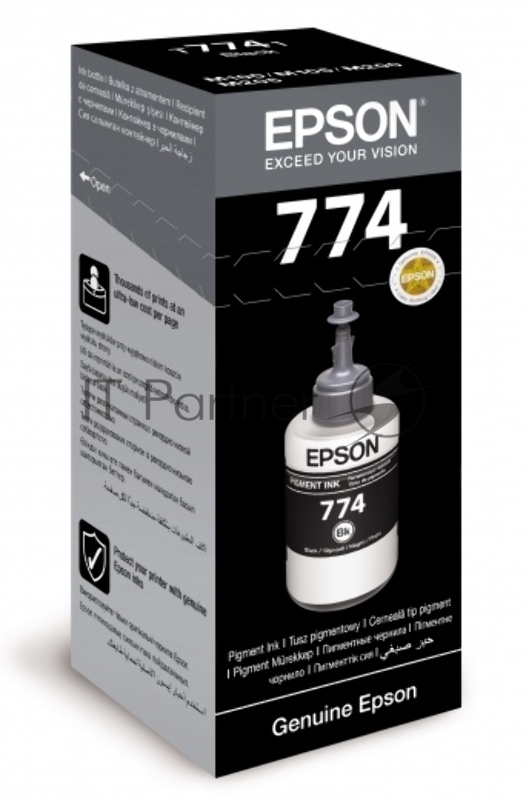 Картридж струйный Epson C13T77414A черный для Epson I/C (b) M100/200 (6000 стр.)