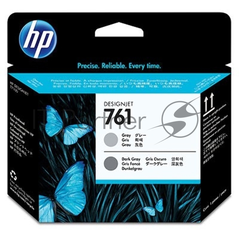 Картридж струйный HP 761 CH647A темно-серый/серый печатающая головка для HP DJ T7100