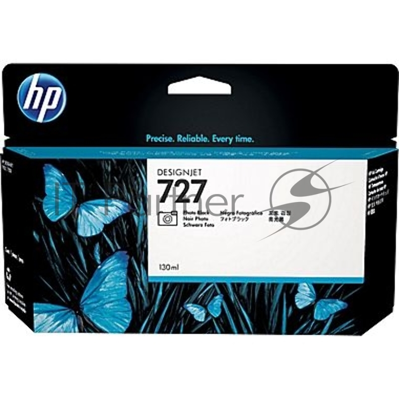 Картридж струйный HP 727 B3P23A черный для HP DJ T920/T1500 (130мл)