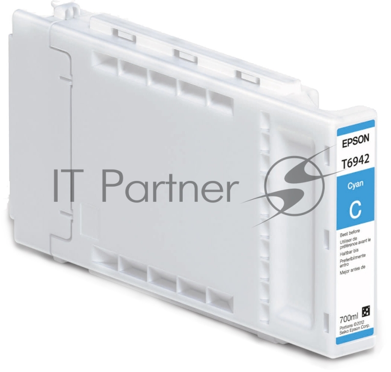 Картридж струйный Epson для SC-T3000/T5000/T7000 Singlepack UltraChrome XD голубой (110ml)