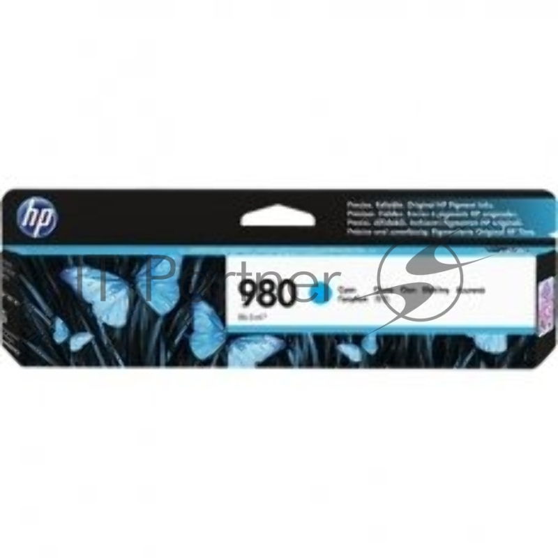 Картридж струйный HP D8J07A голубой для HP OJ Ent X585/X555 (6600 стр.)