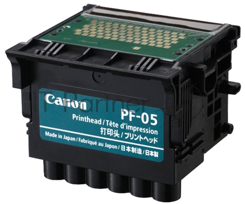 Печатающая головка Canon PF-05 многоцветный для Canon iPF6300, iPF6300S, iPF6350, iPF6400, iPF6400S, iPF6400SE, iPF6450, iPF8300, iPF8300S, iPF8400, iPF8400S, iPF8400SE, iPF9400, iPF9400S