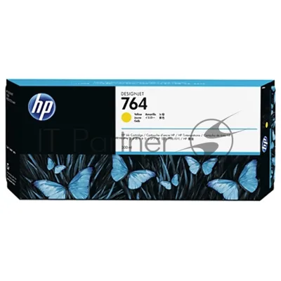 Картридж струйный HP 764 (C1Q15A) желтый для HP Designjet T3500 (300мл)