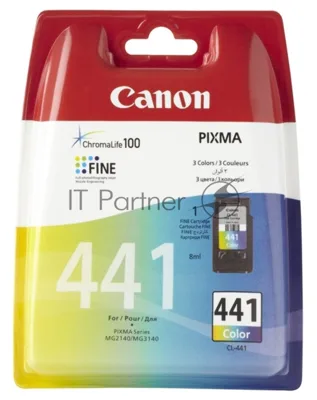 Картридж струйный Canon CL-441 (5221B001) многоцветный для Canon MG2140/3140
