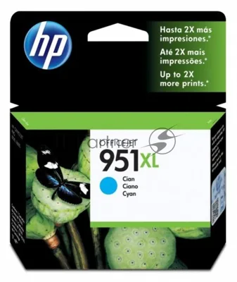 Картридж струйный HP 951XL CN046AE голубой для HP OJ Pro 8100/8600 (1500 стр.)