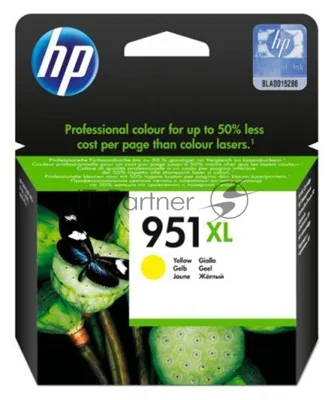 Картридж струйный HP 951XL CN048AE желтый для HP OJ Pro 8100/8600 (1500 стр.)
