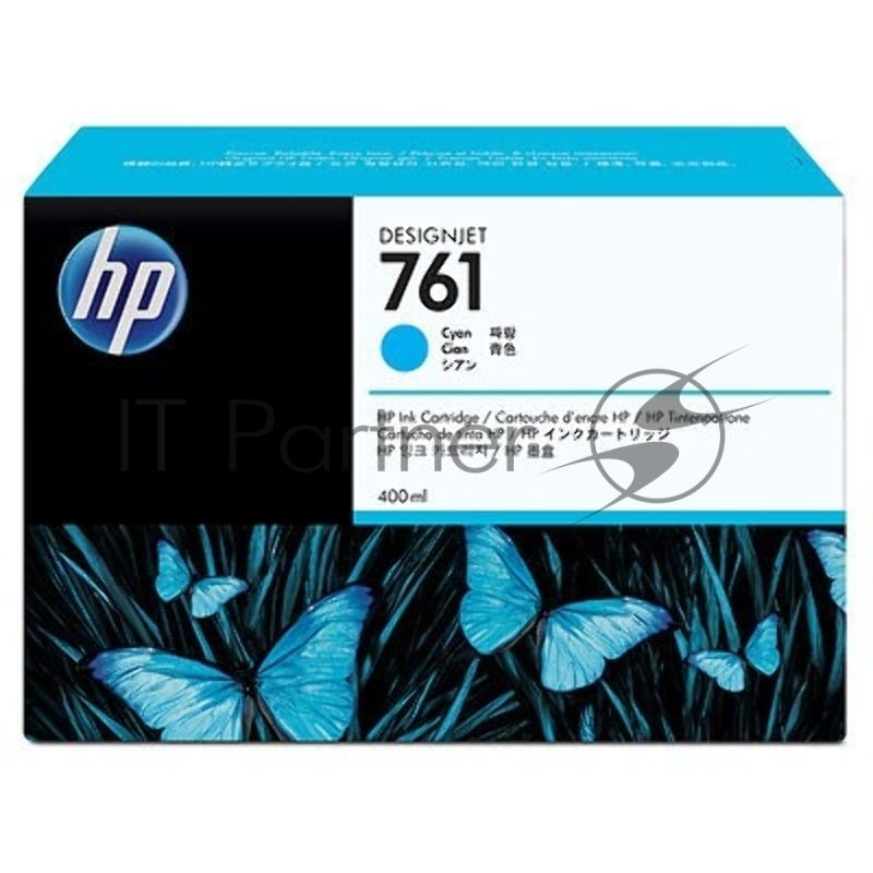 Картридж струйный HP №761 CM994A голубой для HP DJ T7100 (400мл)