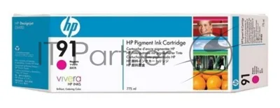 Картридж струйный HP №91 C9471A светло-пурпурный для HP DJ Z6100 (775мл)