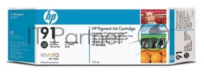 Картридж струйный HP №91 C9465A фото черный для HP DJ Z6100 (775мл)