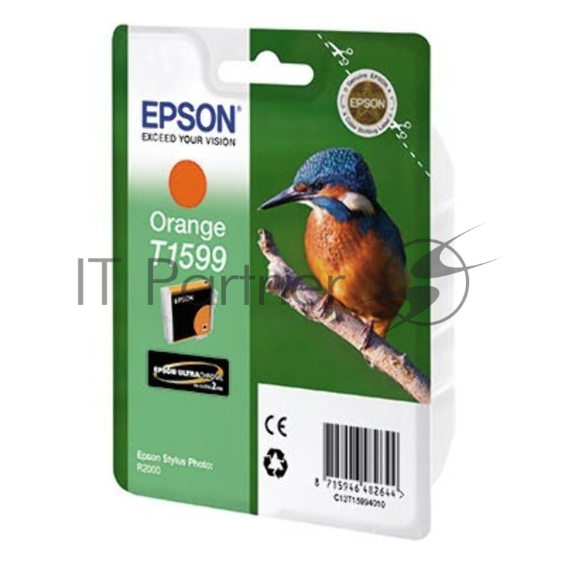 Картридж струйный Epson C13T15994010 оранжевый для Epson St Ph R2000
