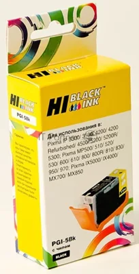 Картридж Canon PIXMA MP 500/510/520/530 (Hi-Black) new, PGI-5BK