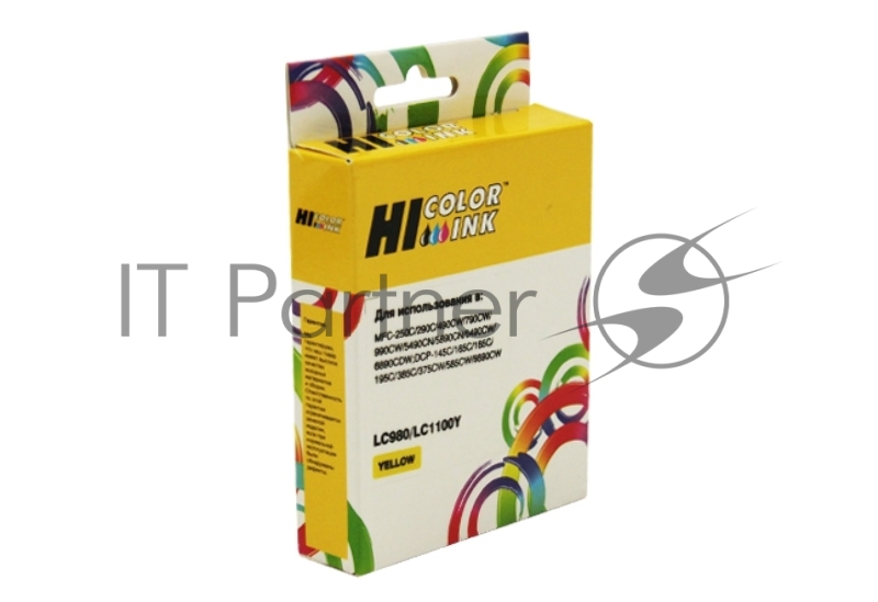 Картридж Brother DCP-145C/DCP-165C/MFC-250C (Hi-Black) new, LC-980Y, Y