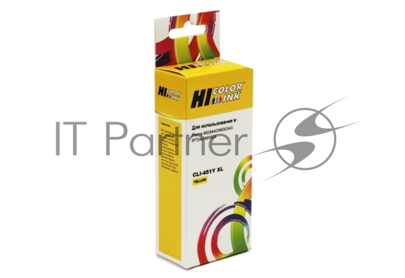 Картридж Canon PIXMA iP7240/MG6340/MG5440 (Hi-Black) CLI-451XLY, Y