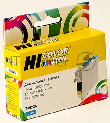 Картридж Epson Stylus C91/CX4300/T26/TX106/109 (Hi-Black) new, T09224A10/C13T10824A10, C