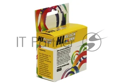 Расходные материалы Hi-Black CC641HE Картридж Hi-Black для HP DJ F4283/D2563, №121XL, BK, 600 стр.