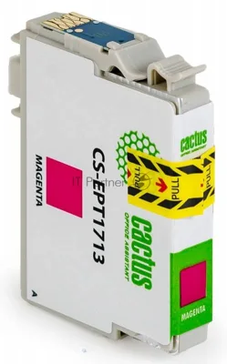 Картридж струйный Cactus CS-EPT1713 17XL пурпурный (10 мл) для Epson XP-33/103/203/207/303/306/403/406